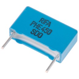 5 pcs - KEMET PHE450 Metallised Polypropylene Film Capacitor, 1 kV dc, 600 V ac, ±5%, 10nF, Through Hole