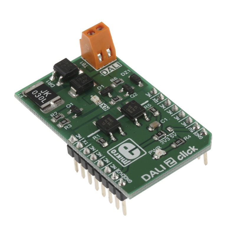 1 pcs - MikroElektronika DALI 2 Click DALI 2 mikroBus Click Board MIKROE-2672