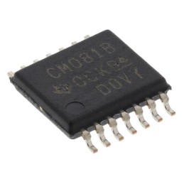 1 pcs - Texas Instruments BQ34Z100PW-G1, Battery Fuel Gauge IC, 2.7 to 4.5 V, ≤16mA 14-Pin, TSSOP