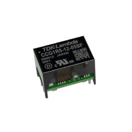 1 pcs - TDK-Lambda CCG Isolated DC-DC Converter, 12V dc/, 4.5 - 18 V dc Input, 1.5W, Through Hole
