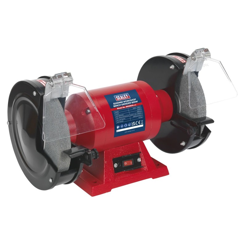 1 pcs - Jack Sealey BG200XL Bench Grinder 200mm, 230V