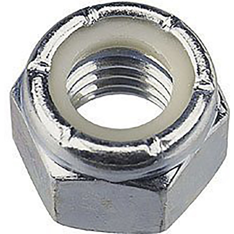 100 pcs - RS PRO Steel Lock Nut, 6-32 (NM)in
