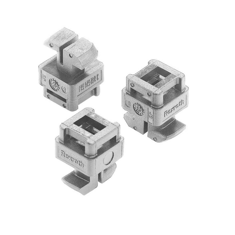 100 pcs - Bosch Rexroth Cable Bracket, 10mm Groove, PA 41mm Internal Width 41mm Internal Height, 45mm L
