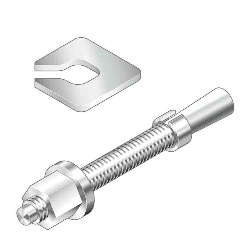 100 pcs - Bosch Rexroth M8 Anchor Bolt Connecting Component