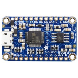 1 pcs - Adafruit 2342, Mini Sound FX Audio Processor Application Board