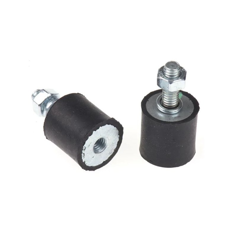 100 pcs - FIBET M6 Anti Vibration Mount, Male to Female Bobbin