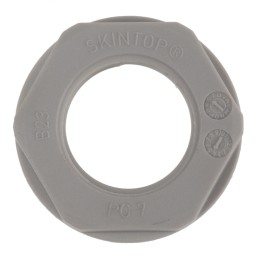 5 pcs - Lapp Grey Polyamide Cable Gland Locknut, PG7 Thread