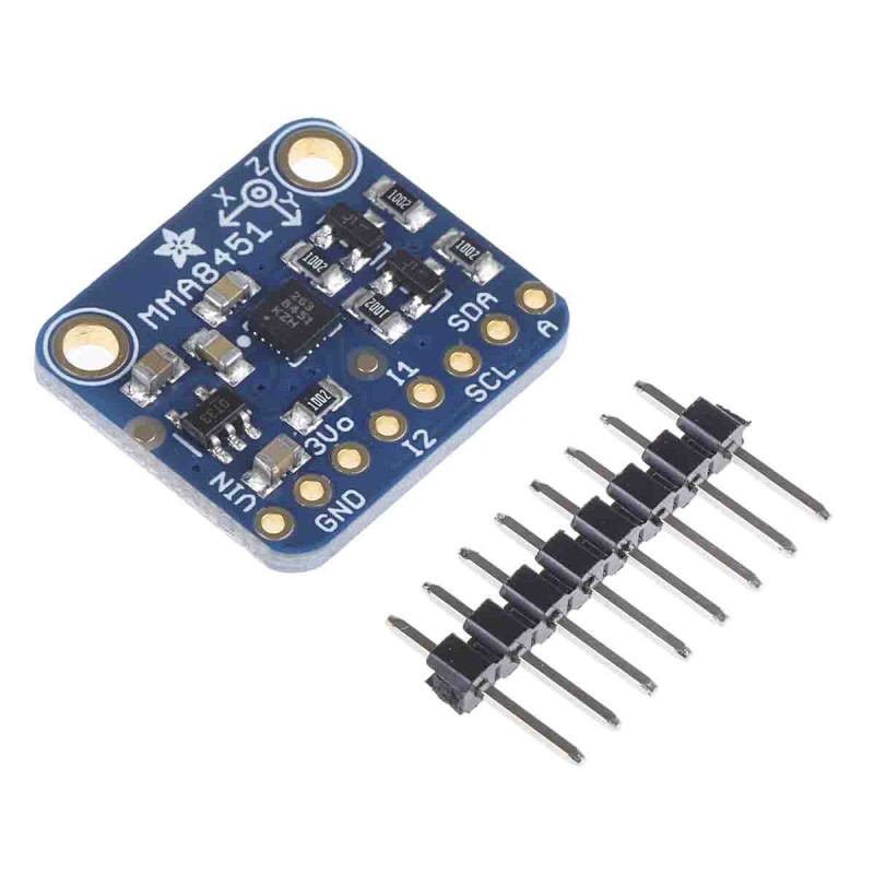1 pcs - ADAFRUIT INDUSTRIES 3-Axis Sensor, Module, I2C, 16-Pin