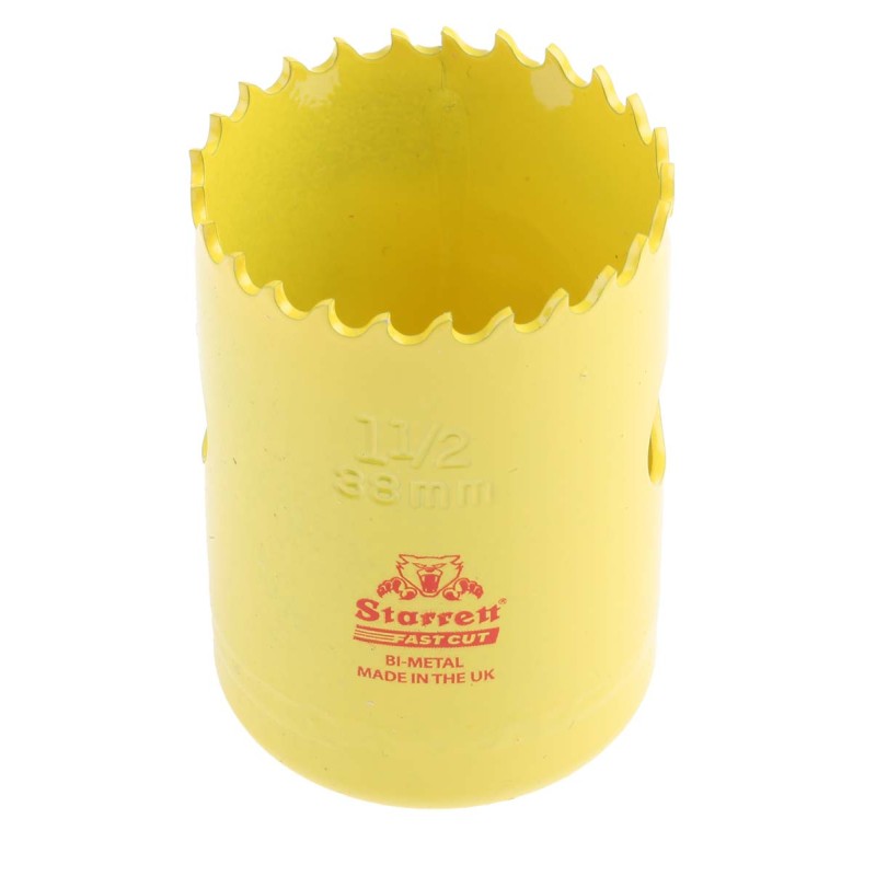 1 pcs - Starrett HSS 38mm Hole Saw