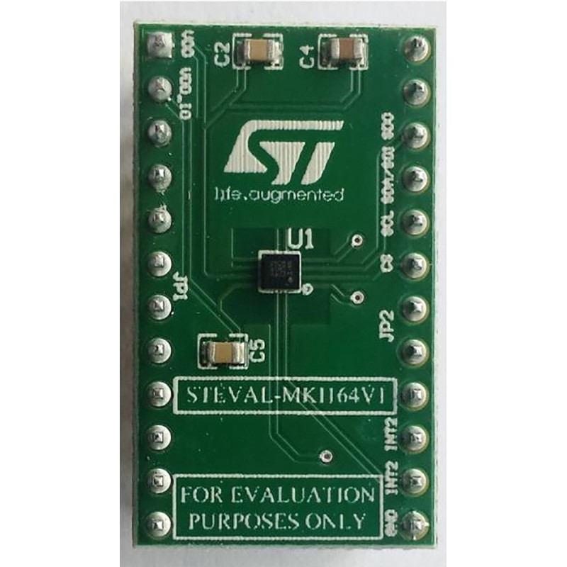 1 pcs - STMicroelectronics LIS2HH12 Adapter Board for a Standard DIL24 Socket Adapter Board Standard DIL24 Socket