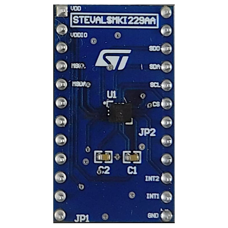 1 pcs - STMicroelectronics STEVAL-MKI229A Accelerometer Sensor Evaluation Kit for LSM6DSO16IS STEVAL-MKI109V3