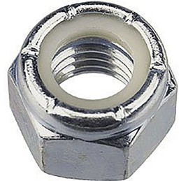 100 pcs - RS PRO Steel Lock Nut, 12-24 (NM)in