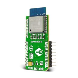1 pcs - MikroElektronika WiFi ESP Click ESP-WROOM-02 WiFi mikroBus Click Board for Create Smart Appliances, Home Automation