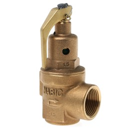 1 pcs - 8888 3bar Pressure Relief Valve With Female BSP 1 in BSP Female Connection and a BSP 1 Exhaust Port