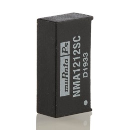 1 pcs - Murata Power Solutions NMA DC-DC Converter, ±12V dc/ ±42mA Output, 10.8 - 13.2 V dc Input, 1W, Through Hole,