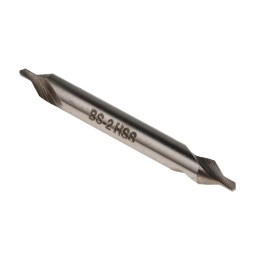 1 pcs - RS PRO HSS double ended centre drill, 1.6mm Diameter, 45 mm Overall
