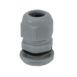 5 pcs - HellermannTyton NGM Series Grey Nylon Cable Gland, M40 Thread, 22mm Min, 32mm Max, IP68