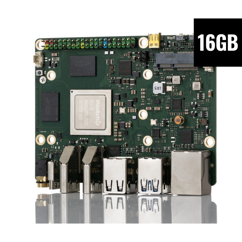 1 pcs - Okdo ROCK 5 Model B 16 GB Single Board Computer