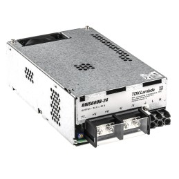 1 pcs - TDK-Lambda Switching Power Supply, RWS600B-24, 24V dc, 25A, 600W, 1 Output, 120 - 370 V dc, 85 - 265 V ac