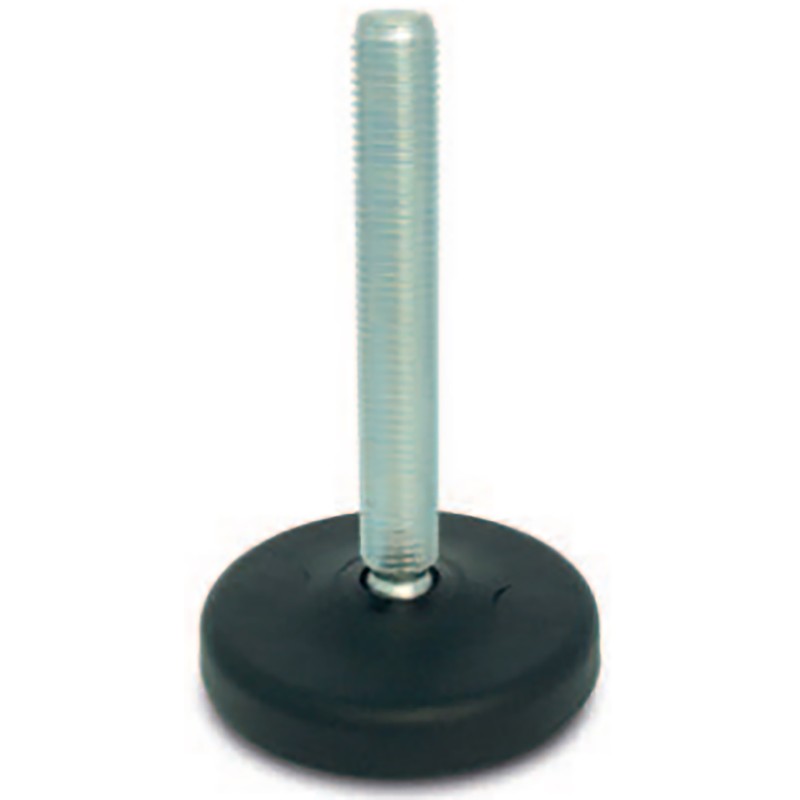 2 pcs - RS PRO M10 Adjustable Foot, 1000kg Static Load Capacity 30° Tilt Angle