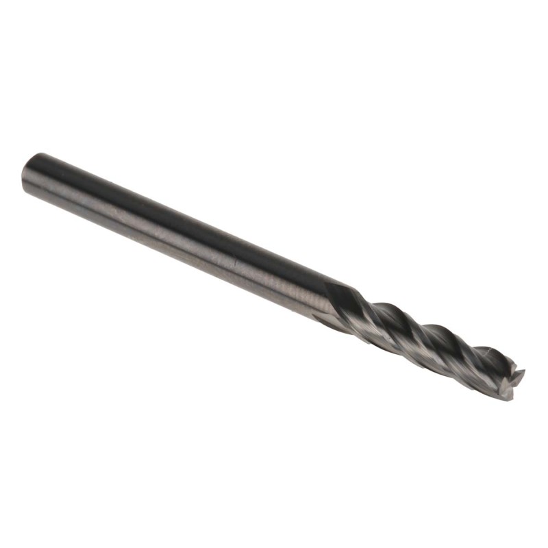 1 pcs - Dormer End Mill, 3mm Cutter, Solid Carbide, 3 mm Shank, 12mm Cut
