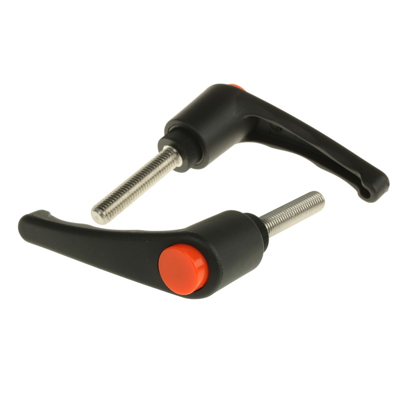 2 pcs - RS PRO Clamping Lever, M10 x 50mm