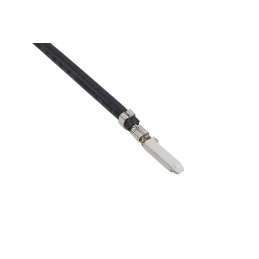 5 pcs - Molex Male CLIK-Mate to Male CLIK-Mate Crimped Wire, 75mm, 0.25mm², Black