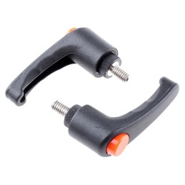 2 pcs - RS PRO Clamping Lever, M6 x 10mm