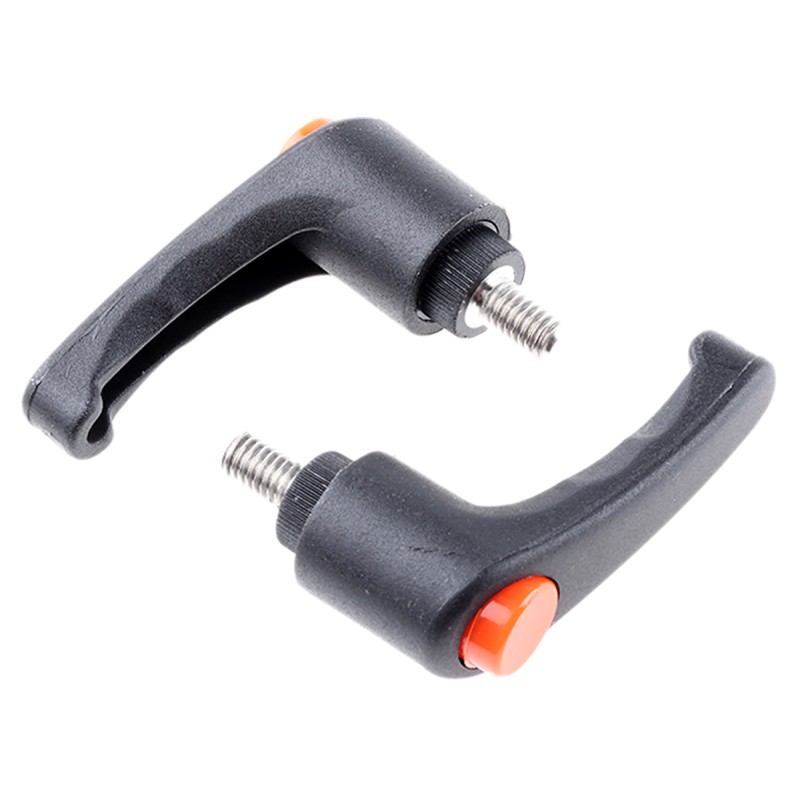 2 pcs - RS PRO Clamping Lever, M6 x 10mm