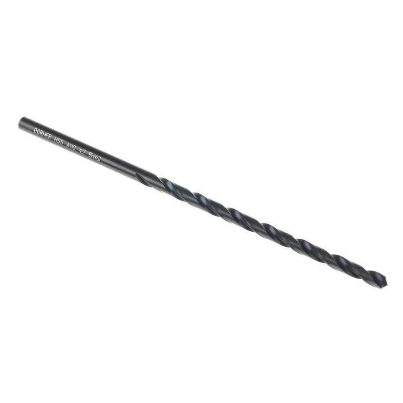 1 pcs - Dormer A110 Series HSS Twist Drill Bit, 4.2mm Diameter, 119 mm Overall