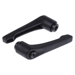 2 pcs - RS PRO Steel Clamping Lever, M8 x 10mm