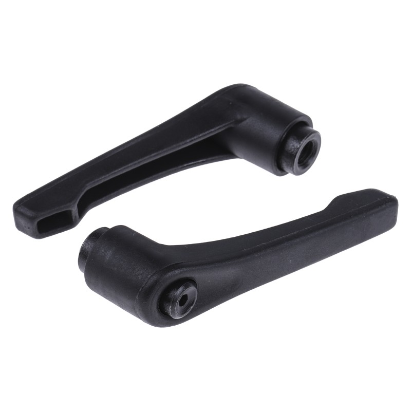 2 pcs - RS PRO Steel Clamping Lever, M8 x 10mm