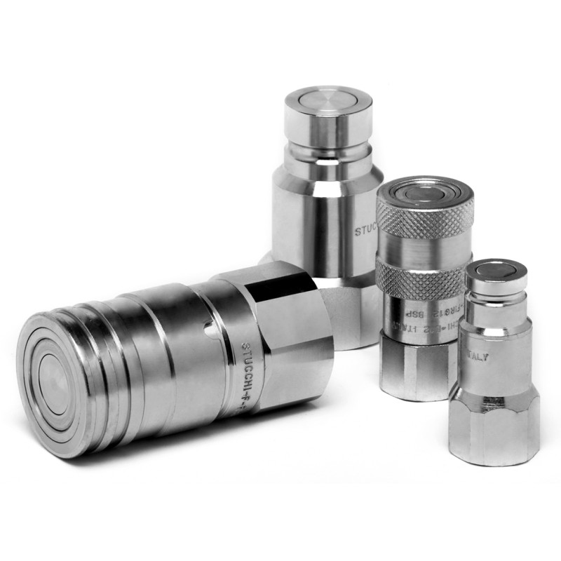 1 pcs - RS PRO Carbon Steel Male Hydraulic Quick Connect Coupling, BSP 1/4 Male