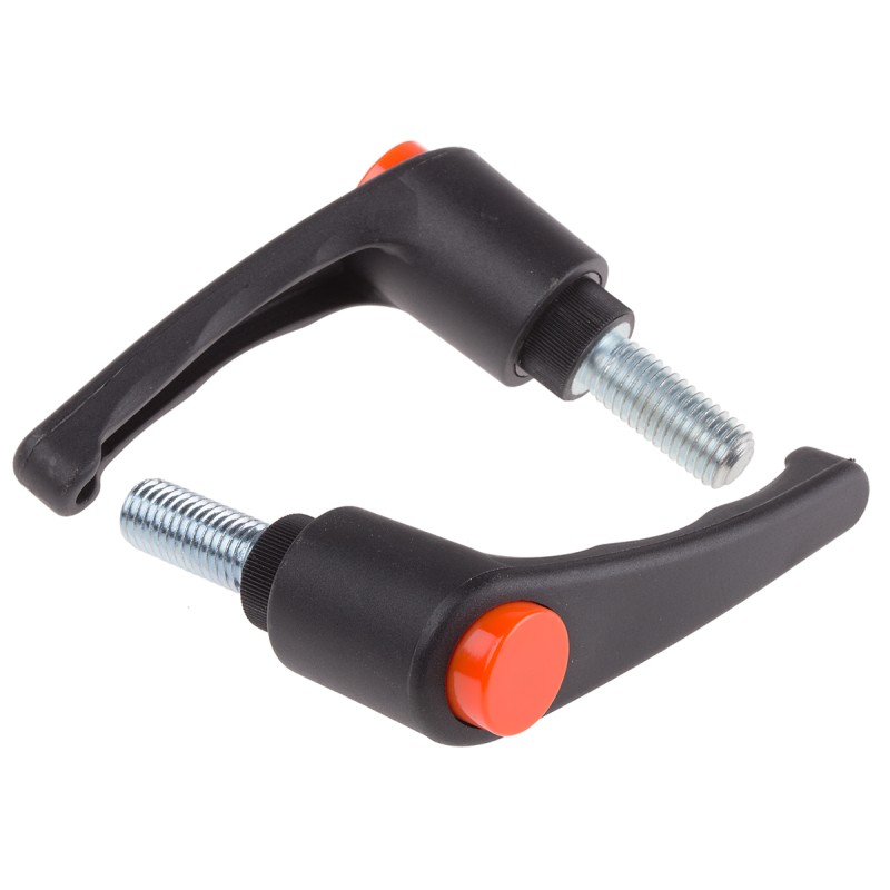 2 pcs - RS PRO Clamping Lever, M12 x 30mm