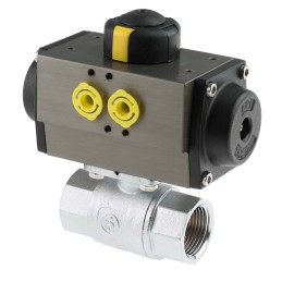 1 pcs - RS PRO Ball type Pneumatic Actuated Valve, BSP 1in, 40 bar