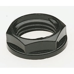 25 pcs - CMP Black Nylon Cable Gland Locknut, PG9 Thread
