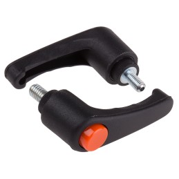 2 pcs - RS PRO Clamping Lever, M6 x 10mm