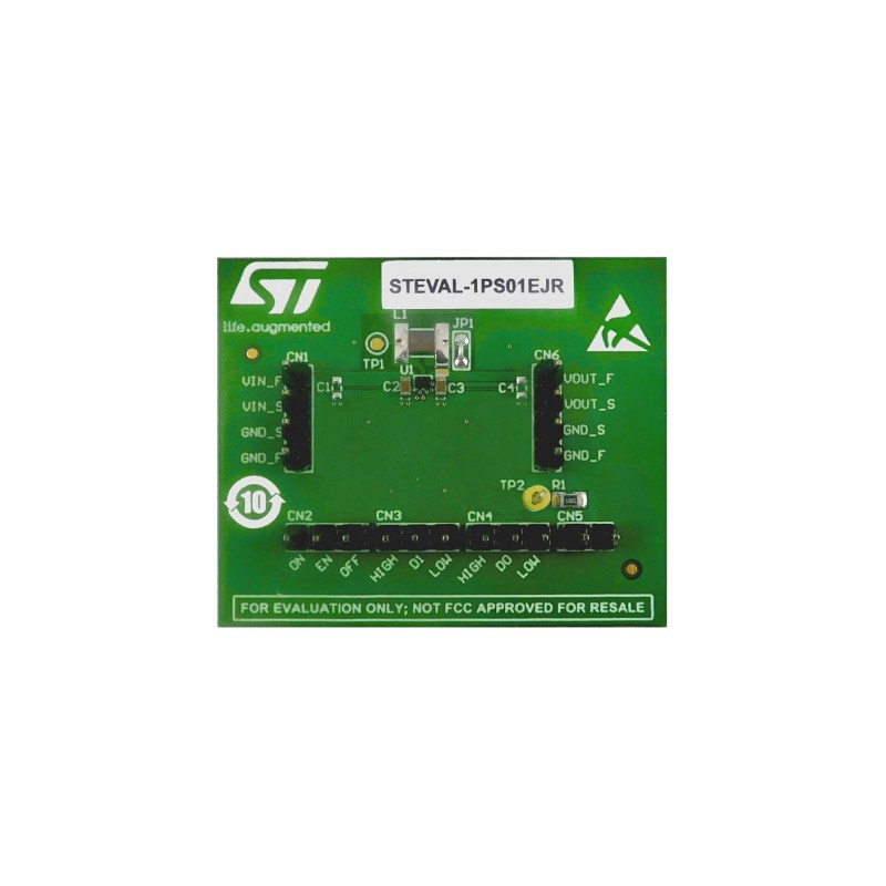 1 pcs - STMicroelectronics ST1PS01EJR 400 mA Nano-Quiescent Synchronous Step-Down Converter Step-Down Converter for ST1PS01