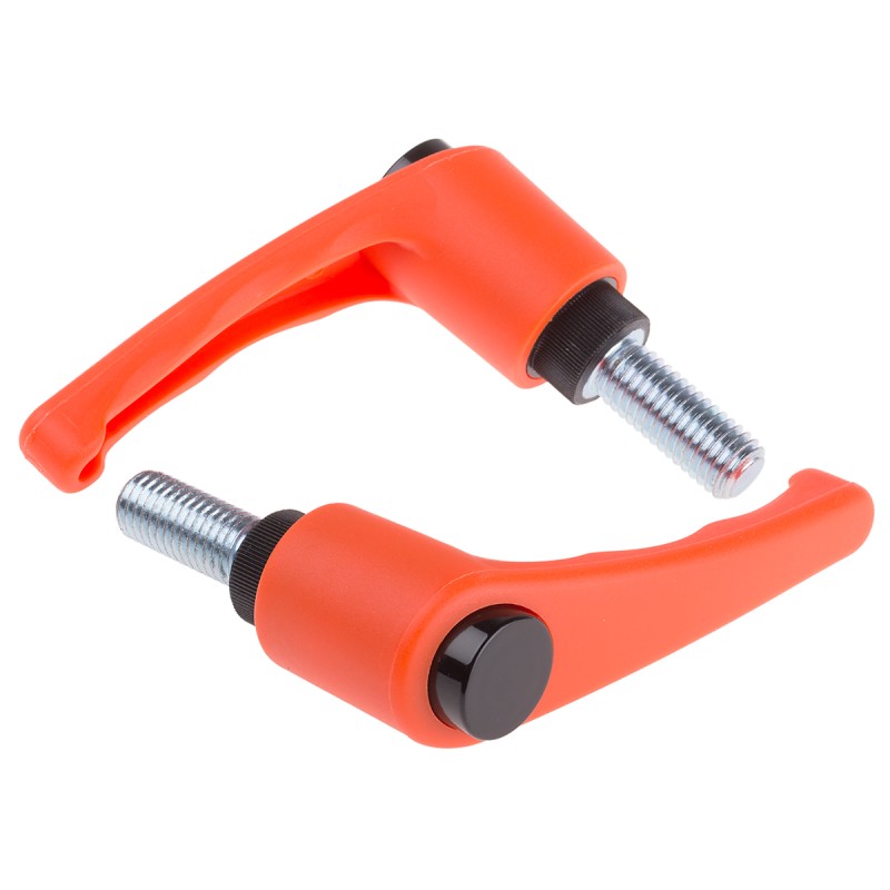 2 pcs - RS PRO Clamping Lever, M12 x 30mm