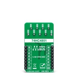 1 pcs - MikroElektronika MIKROE-4754 MUX 4 Click Add On Board Signal Conversion Development Tool