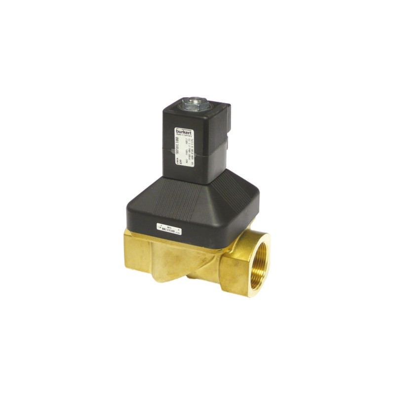 1 pcs - Burkert Solenoid Valve 141246, 2 port(s) , NC, 230 V ac, 1in