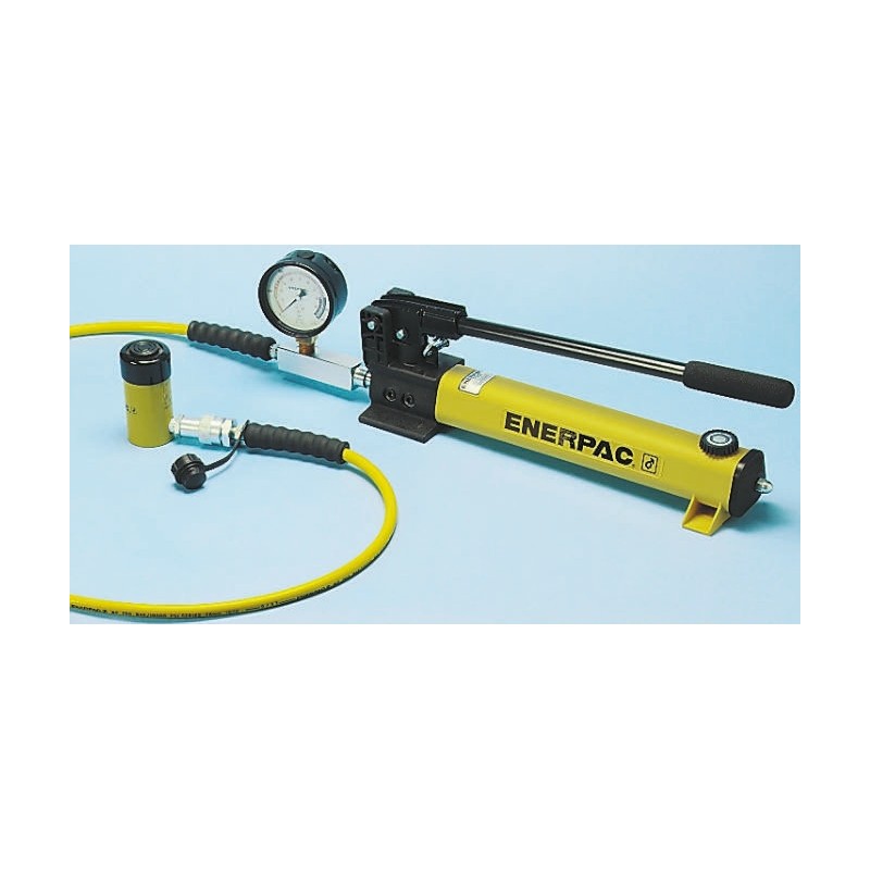 1 pcs - Enerpac SCR106H, Two Speed, Hydraulic Hand Pump, 10t, 156mm Cylinder Stroke, 700 bar