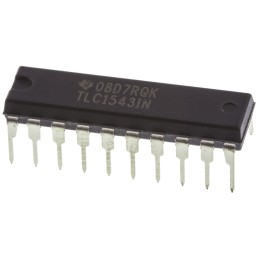 1 pcs - Texas Instruments, 11 10-bit- ADC 38ksps, 20-Pin PDIP