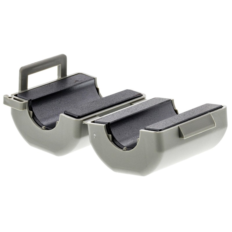 1 pcs - Essentra Openable Ferrite Sleeve, 28 x 29.6mm, For EMI Suppression, Apertures: 1, Diameter 13.5mm