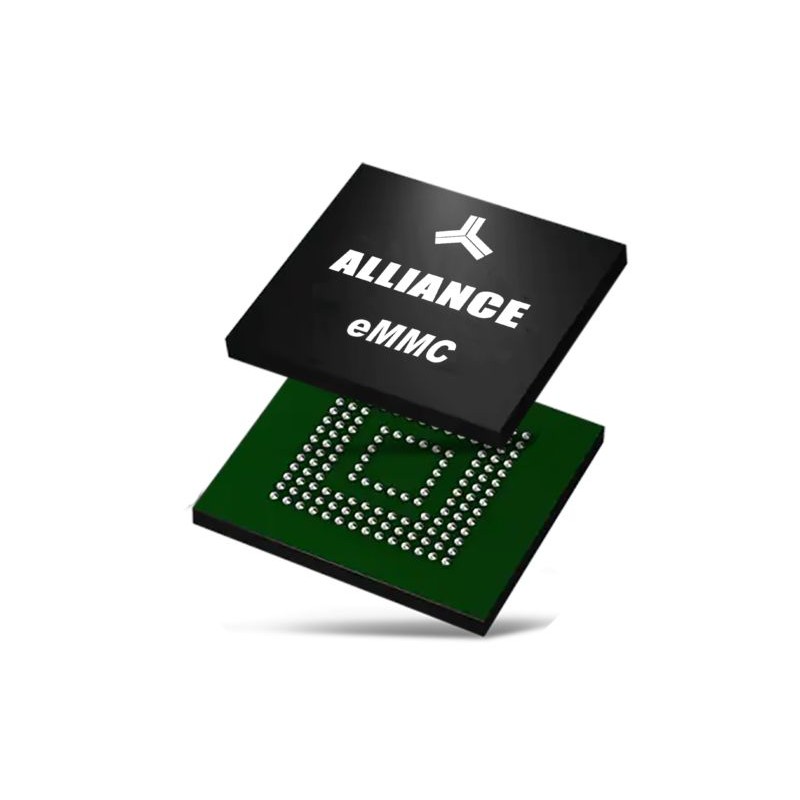 1 pcs - Alliance Memory NAND 16GByte eMMC Flash Memory 153-Pin FBGA, ASFC16G31M-51BIN