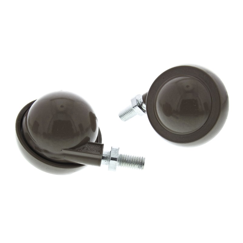 2 pcs - RS PRO Swivel Castor Wheel, 50kg Capacity, 50mm Wheel