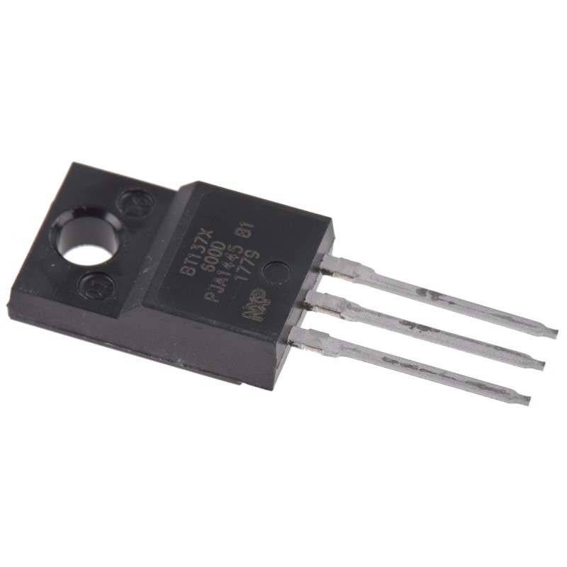 1 pcs - WeEn Semiconductors Co., Ltd Through Hole, 3-pin, TRIAC, 600V, Gate Trigger 1.5V 600V
