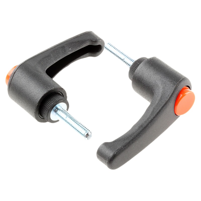2 pcs - RS PRO Clamping Lever, M5 x 20mm