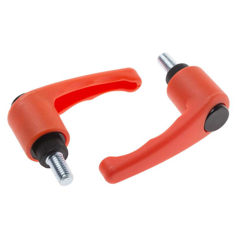 2 pcs - RS PRO Clamping Lever, M8 x 15mm