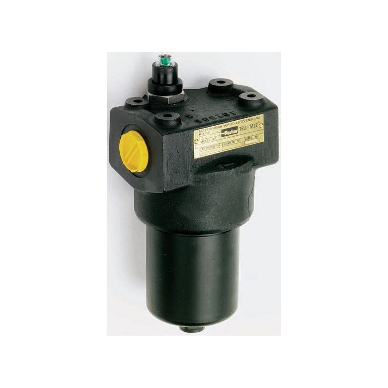 1 pcs - Parker 18P1 series 414bar 3/4in Hydraulic Filter, 95L/min max, 10μm filtration size